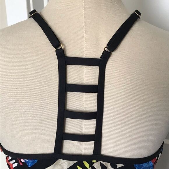 La BlancaĀ Africanā BeatāSwim Low Cut Tank Blackā8 - Picture 4 of 11